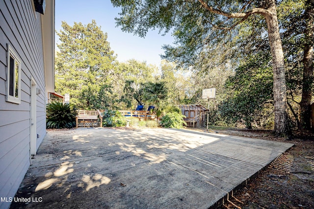 view of patio