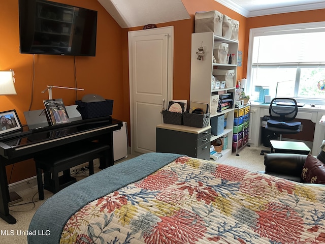 140 Whisper Lake Blvd, Madison, MS 39110 - carpeted bedroom featuring crown molding