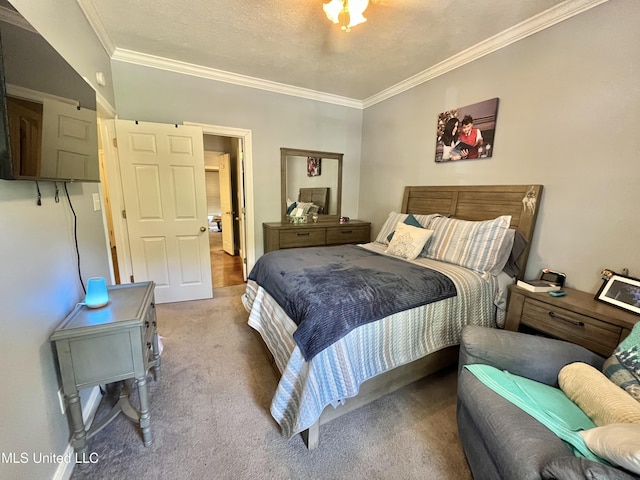 140 Whisper Lake Blvd, Madison, MS 39110 - bedroom with ornamental molding and carpet floors