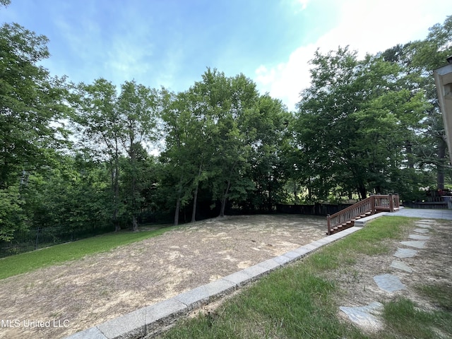 140 Whisper Lake Blvd, Madison, MS 39110 - view of yard with a deck
