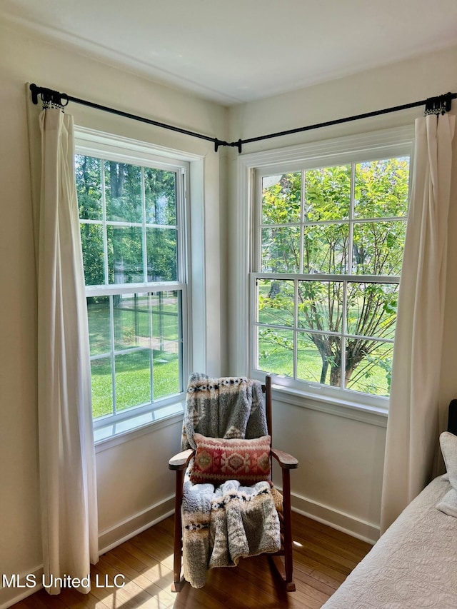 308 College St, Carthage, MS 39051 - bedroom featuring baseboards and wood finished floors