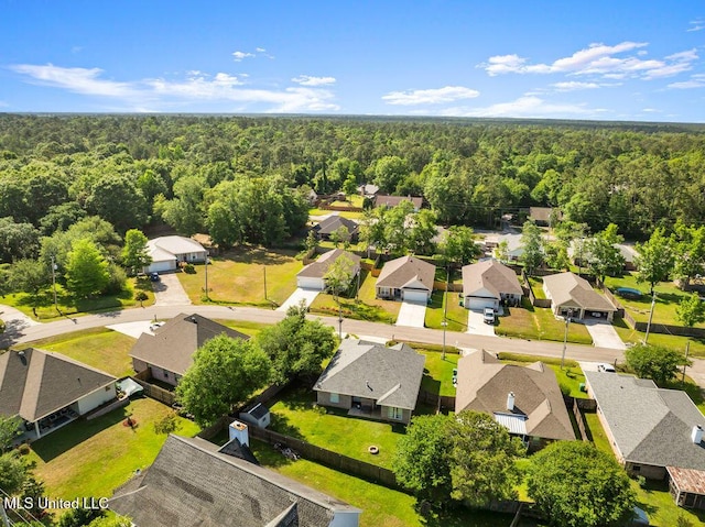 10840 Ala Moana St, Diamondhead, MS 39525 - aerial view of residential area featuring a heavily wooded area