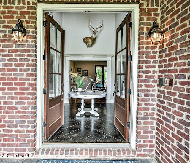 2948 Grove Meadows Dr, Nesbit, MS 38651 - property entrance featuring brick siding