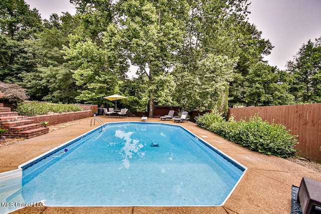 2948 Grove Meadows Dr, Nesbit, MS 38651 - view of pool with a fenced backyard and a patio area