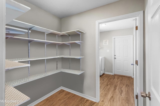 pantry with washer / dryer