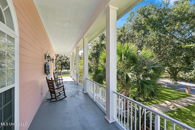 view of patio