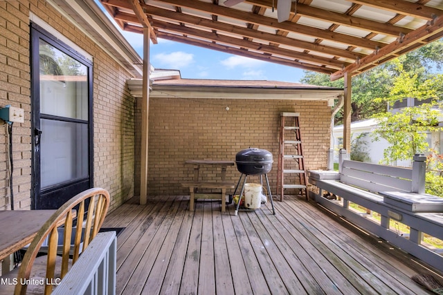 310 John Ave, Pascagoula, MS 39567 - deck with grilling area