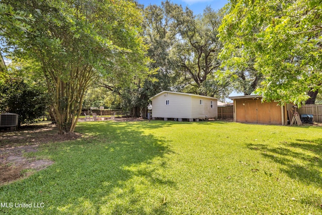 310 John Ave, Pascagoula, MS 39567 - view of yard featuring central AC