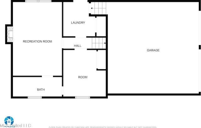 2550 Davidson Rd, Ocean Springs, MS 39564 - room layout