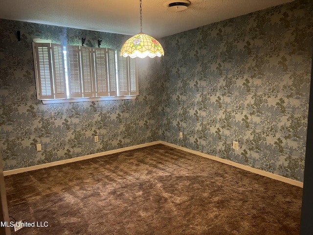 2285 Harkness Ct, Biloxi, MS 39532 - empty room featuring a textured ceiling and carpet flooring