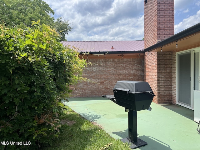 2285 Harkness Ct, Biloxi, MS 39532 - view of patio / terrace featuring a grill