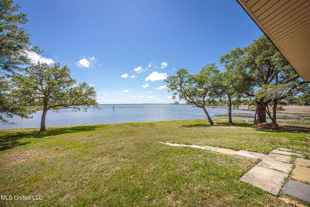 property view of water