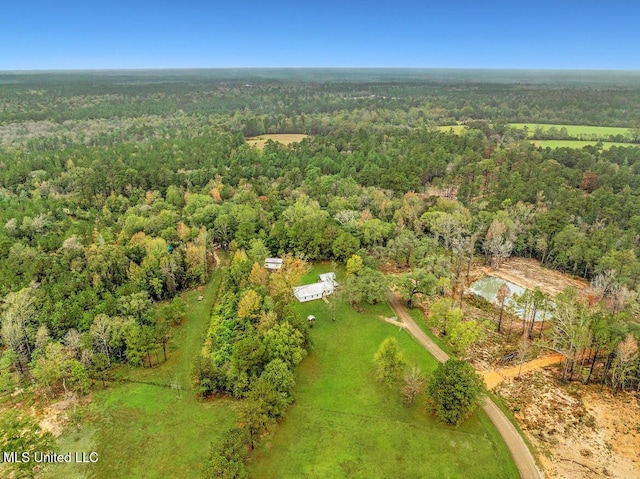 31 Go Go Rd, Poplarville, MS 39470 - bird's eye view of a forest