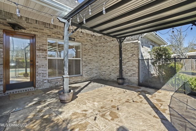 view of patio / terrace