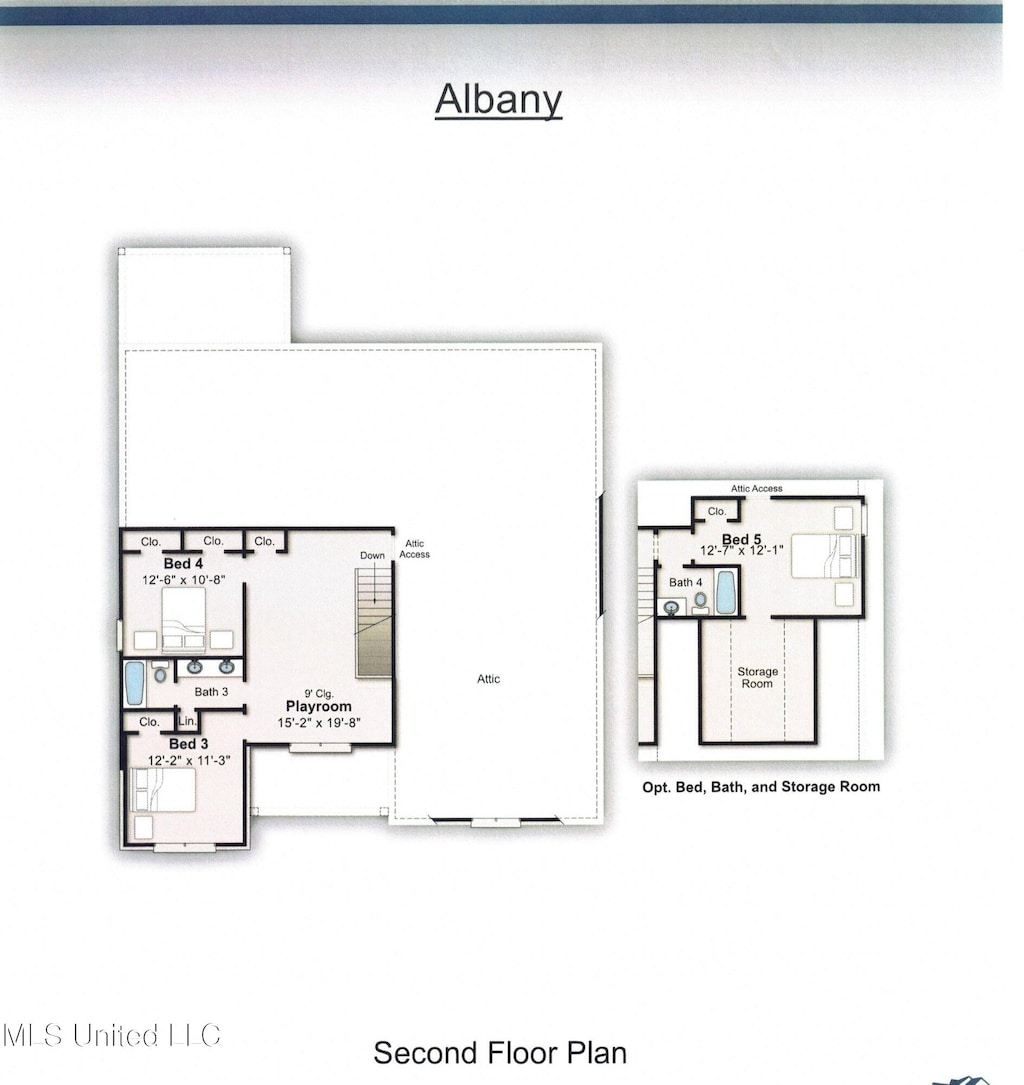 9884 Cypress Willow Cv, Olive Branch, MS 38654 - room layout