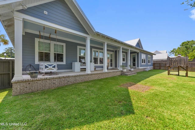 140 Seaside Dr, Ocean Springs, MS 39564 - view of rear view of property