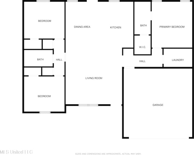 12 Mercer Dr, Petal, MS 39465 - home floor plan