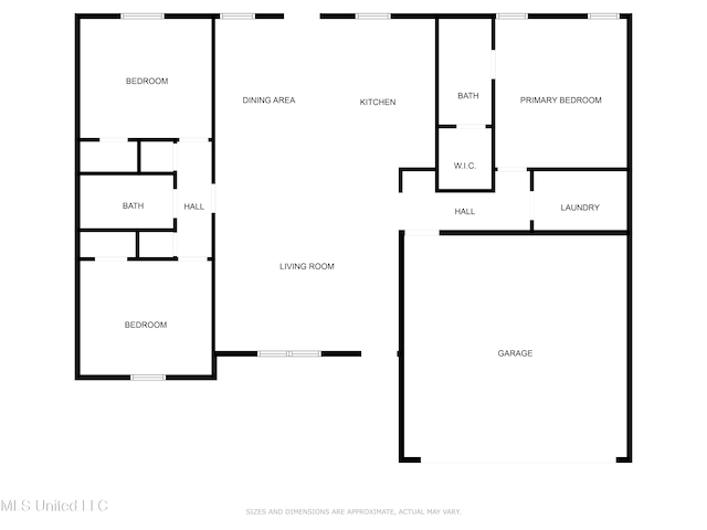 12 Mercer Dr, Petal, MS 39465 - home floor plan