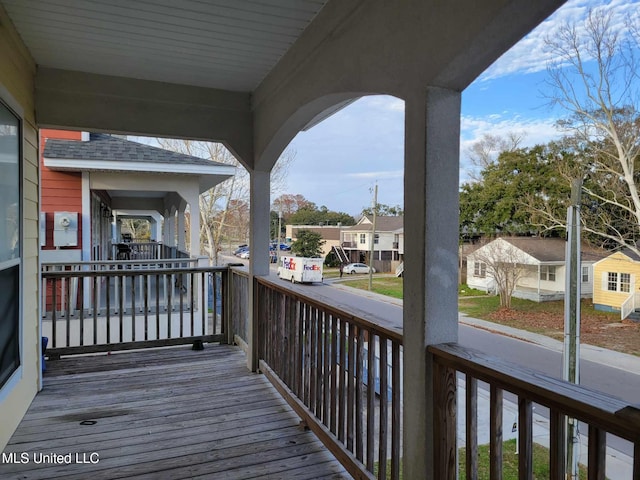 view of deck