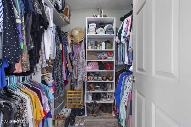 56 53rd St, Gulfport, MS 39507 - spacious closet with wood finished floors