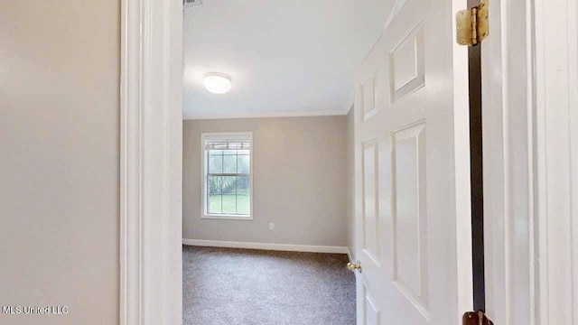 594 Acorn Ln, Brandon, MS 39047 - unfurnished room with carpet floors and crown molding