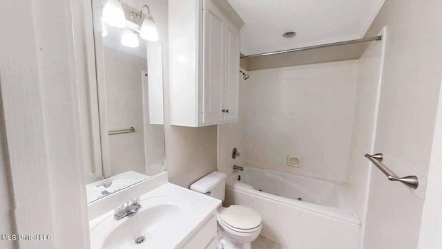 594 Acorn Ln, Brandon, MS 39047 - full bath featuring bathtub / shower combination and vanity