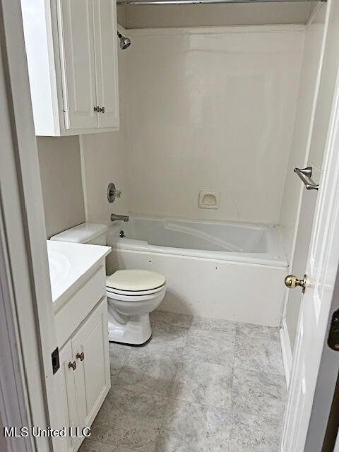 594 Acorn Ln, Brandon, MS 39047 - bathroom featuring vanity and shower / washtub combination