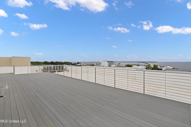 124 Court St, Bay Saint Louis, MS 39520 - view of wooden deck
