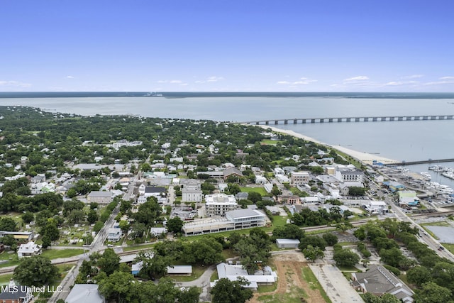 124 Court St, Bay Saint Louis, MS 39520 - bird's eye view of a large body of water