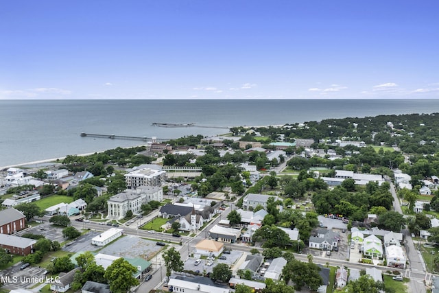 124 Court St, Bay Saint Louis, MS 39520 - drone / aerial view of a large body of water