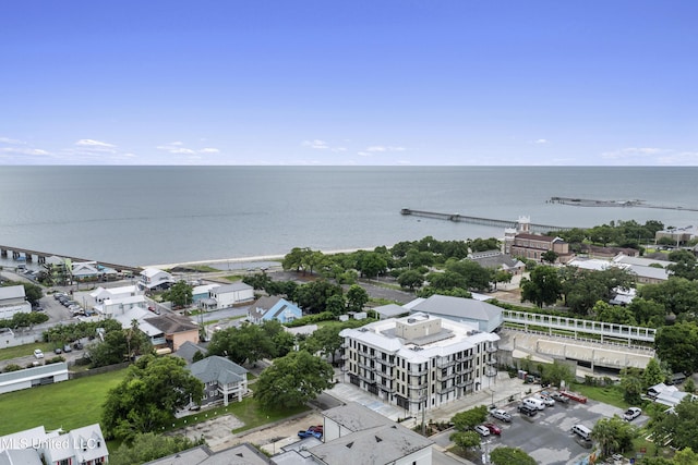 124 Court St, Bay Saint Louis, MS 39520 - drone / aerial view of a nearby body of water