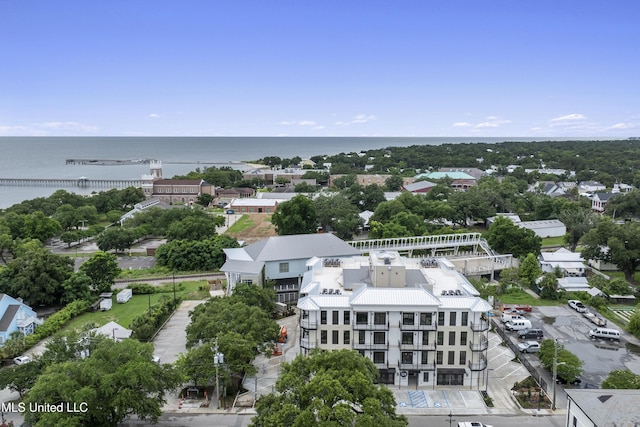 124 Court St, Bay Saint Louis, MS 39520 - aerial view of a large body of water