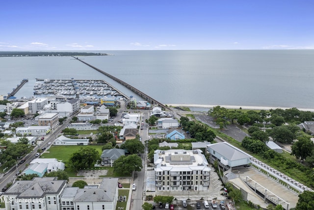 124 Court St, Bay Saint Louis, MS 39520 - aerial view of a nearby body of water