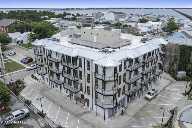 124 Court St, Bay Saint Louis, MS 39520 - aerial view of a nearby body of water