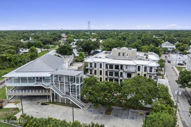 124 Court St, Bay Saint Louis, MS 39520 - bird's eye view