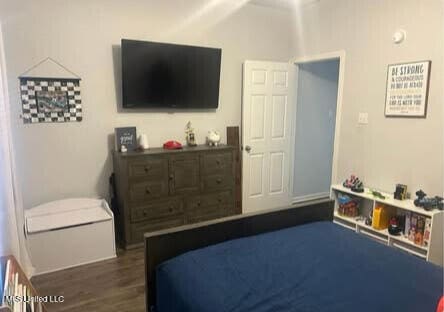 361 Cherry Bark Ln, Courtland, MS 38620 - bedroom featuring dark wood-type flooring