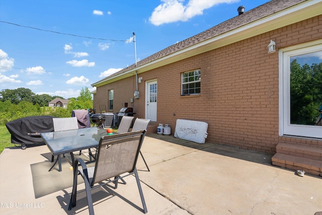 361 Cherry Bark Ln, Courtland, MS 38620 - view of patio with outdoor dining space and area for grilling