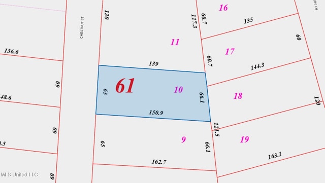 NSN Chestnut St, Pass Christian MS, 39571 land for sale