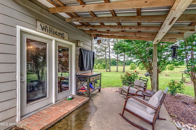 4661 Wildwood Rd, Benton, MS 39039 - view of patio / terrace