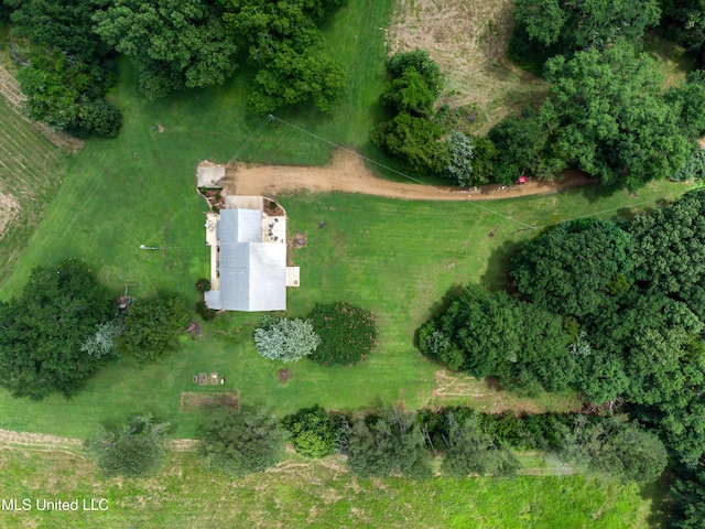 4661 Wildwood Rd, Benton, MS 39039 - aerial view of sparsely populated area