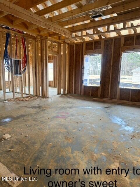 miscellaneous room featuring a wealth of natural light