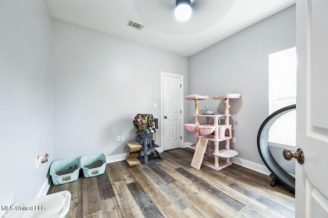 10053 Kingston Rd, Bay Saint Louis, MS 39520 - recreation room featuring wood finished floors and baseboards