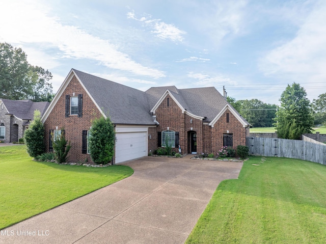 1668 Farindale Cv, Nesbit, MS 38651 - traditional-style home featuring brick siding, concrete driveway, an attached garage, and roof with shingles