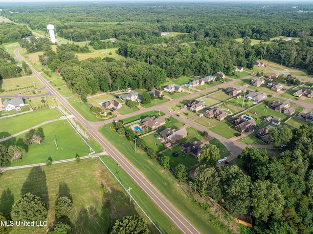 1668 Farindale Cv, Nesbit, MS 38651 - aerial overview of property's location featuring a forest