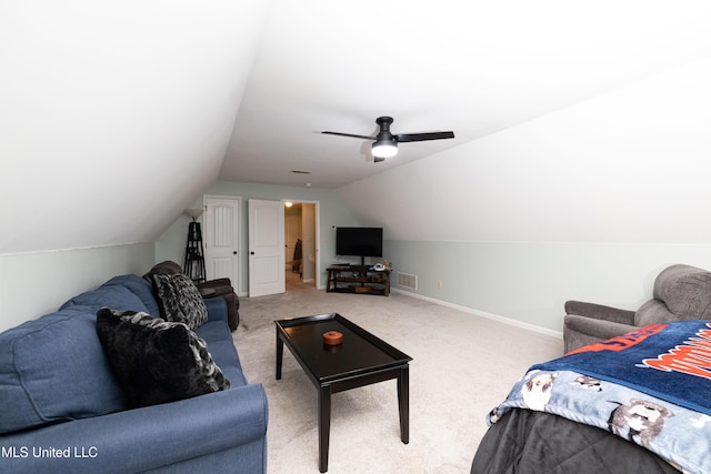 1668 Farindale Cv, Nesbit, MS 38651 - living room with lofted ceiling and light colored carpet