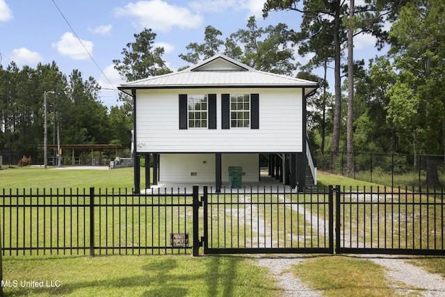 5061 1st Ave, Bay Saint Louis, MS 39520 - beach home with metal roof