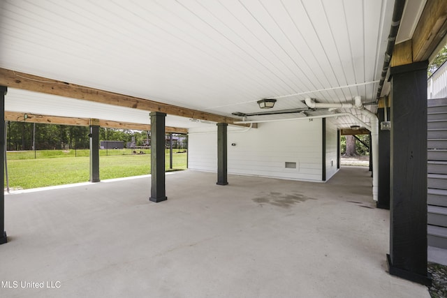 5061 1st Ave, Bay Saint Louis, MS 39520 - garage with a garage door opener