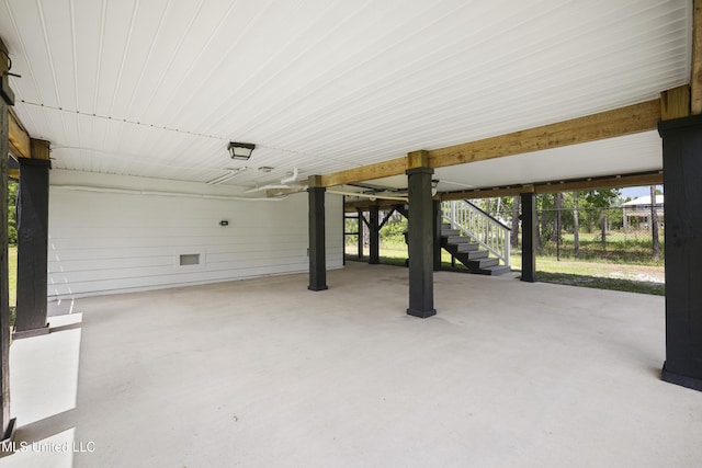 5061 1st Ave, Bay Saint Louis, MS 39520 - view of patio / terrace with stairs