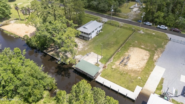 5061 1st Ave, Bay Saint Louis, MS 39520 - aerial view of a large body of water