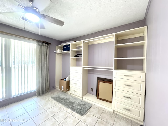 closet with visible vents